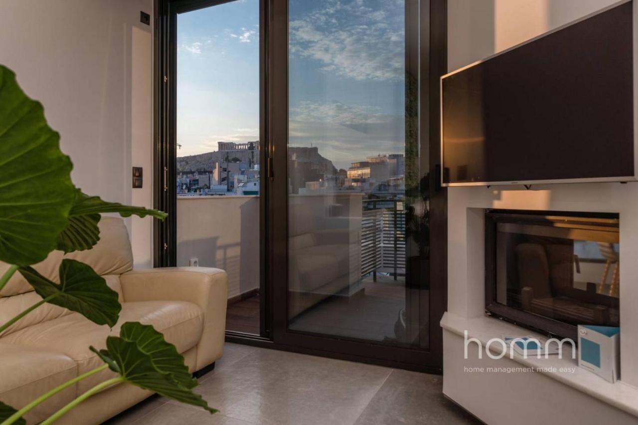 דירות אתונה 59M² Homm Loft- Penthouse With Acropolis View,2Ppl מראה חיצוני תמונה